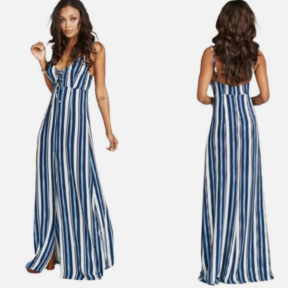 Show Me Your Mumu Leyton Maxi Dress Small XS